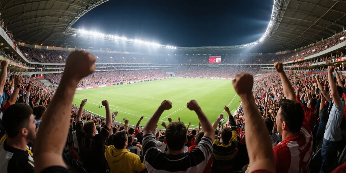 赛事直播看台氛围图