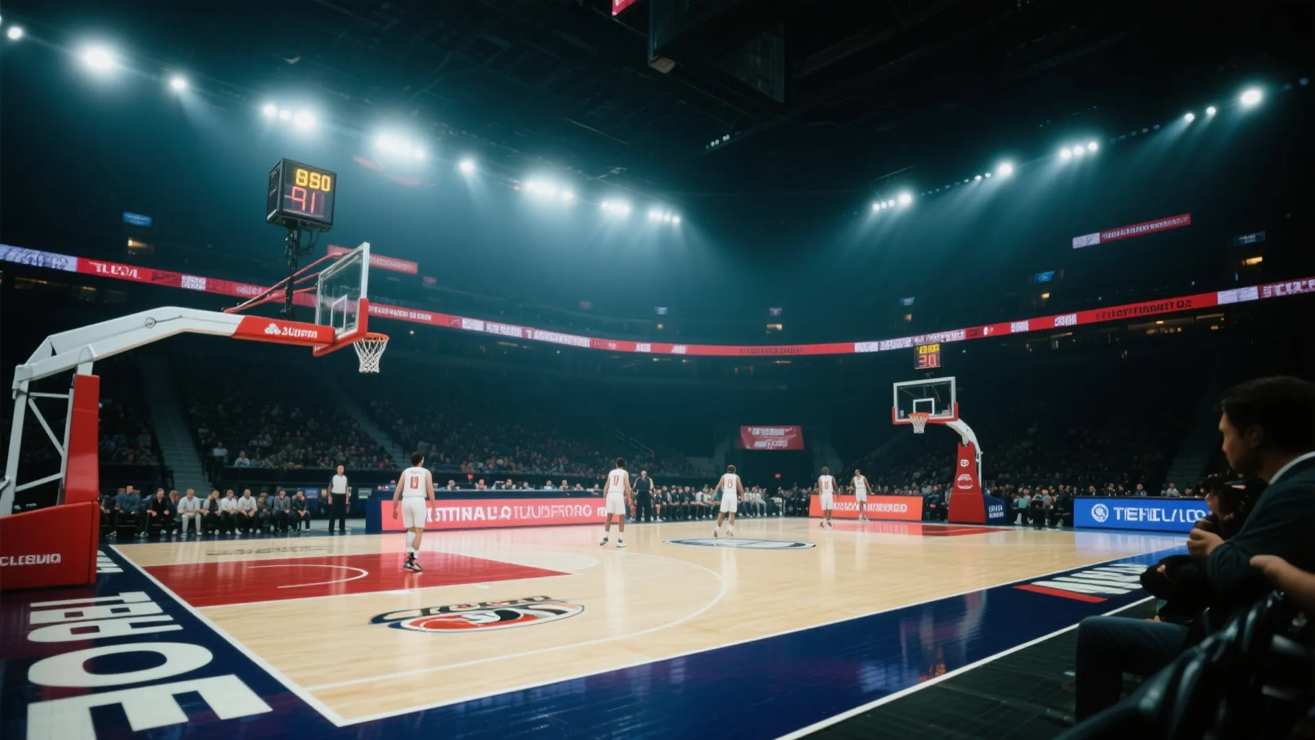 顶级体育赛事直播现场