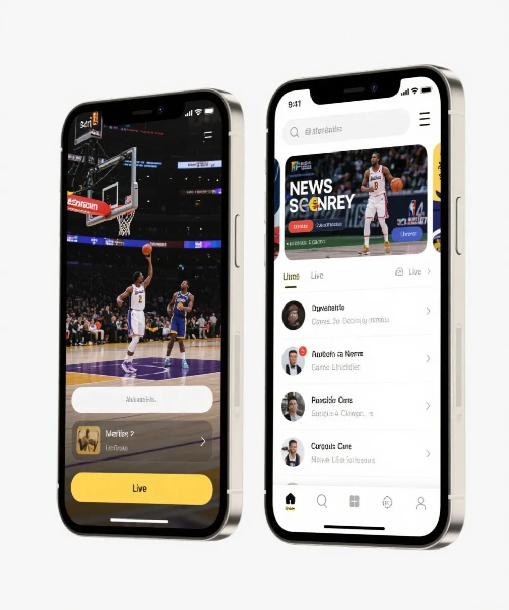 咪咕体育 App Interface